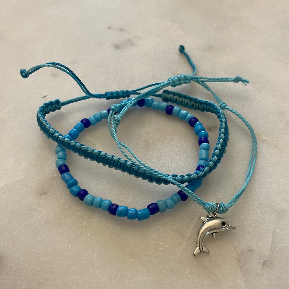 Dolphin bracelet set
